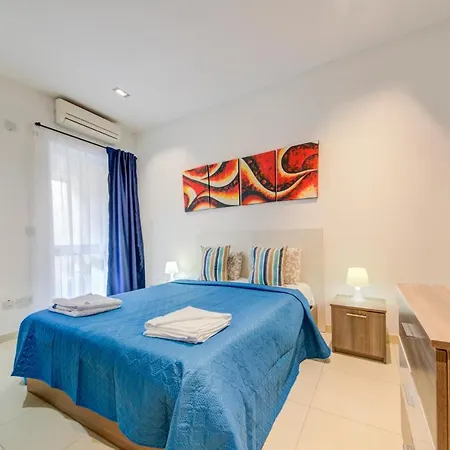 Apartman St Julians 2 Bedroom With Commanding Seaviews By Shortletsmalta
